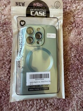 🌟New🌟MagSafe-Compatible Protective Phone Case for iPhone 15 Pro/6.1 - light blue